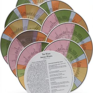 Wine Aroma Wheel A C Noble 10 Laminated Training Wheels-0