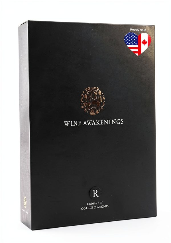 Master Wine Aroma Set - 60 Aromas, 50‑Page Manual, Aroma Wheel-1