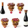 Wine Bottle Puzzle Teaser by Puzzle Potato – Topsy‑Turvy Bottle Lock-5