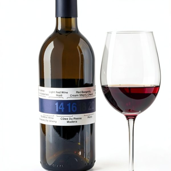 Wine Thermometer Yosoo Bottle Shape Sensor with LCD Display-4
