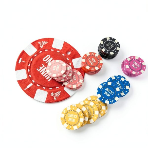 Blind Wine Tasting Game WINECASINO Board Game with 70x35 Mat-3