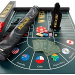 Blind Wine Tasting Game WINECASINO Board Game with 70x35 Mat-0