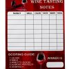 Wine Tasting Scorecard Morbanner 5x7 Inch 30 Pack Paper Scorecards-1