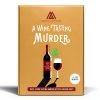 Masters of Mystery Wine & Cheese Tasting Murder Mystery Dinner Party Game – Christmas & Holiday Whodunnit Party Game for Adults – 4–20 Players-0