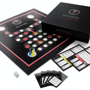 Interactive Blind Wine Tasting Game by Sommify Board Game with Keys-0