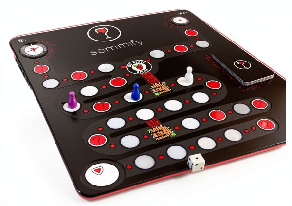 Interactive Blind Wine Tasting Game by Sommify Board Game with Keys-3