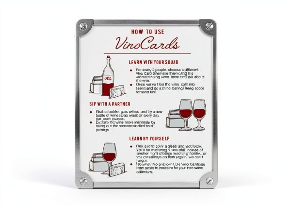 Vino Cards Wine Tasting Game – Guide with Flashcards & Pairings-2