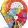 Wine Folly Wine Aroma Wheel Charts – 4-Pack for Red, White, Rosé & Sparkling | Wine Tasting Guide with Aromatic Compound Info | Durable, Glossy Educational Chart Set-4