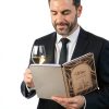 Wine Tasting Journal molekaus A5 Notebook with Aroma Wheel-6
