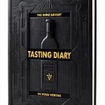 Wine Tasting Journal Guided Tasting Notes Book & Checklist (5" x 7" B6 Black Notebook) - 5 Step Guide & Tasting Log Methods - Aroma, Appearance, Finish, Structure, Remarks & Wines Ratings & Color Card-0