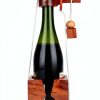 Wine Bottle Puzzle Ajuny 3D Wooden Brain Teaser Lock Game Rustic 4x4-3