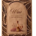 Wine Tasting Journal molekaus A5 Notebook with Aroma Wheel-0