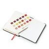 Wine Tasting Journal Guided Tasting Notes Book & Checklist (5" x 7" B6 Black Notebook) - 5 Step Guide & Tasting Log Methods - Aroma, Appearance, Finish, Structure, Remarks & Wines Ratings & Color Card-4