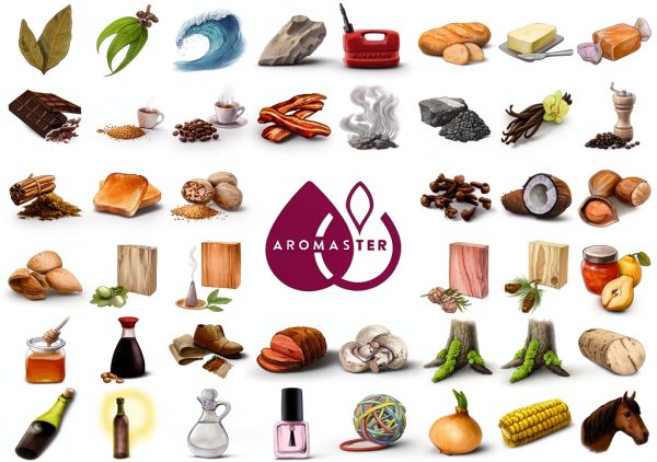 Professional Sommelier Wine Aroma Kit by Aromaster 88 Aroma Set-5
